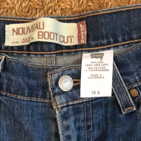 Levis 515 Nouveau Mid Rise Boot Cut Jeans - Picture 3 of 7